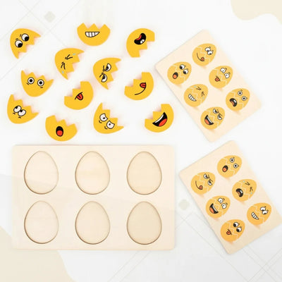 ExpressEggs – Apprendre à gérer ses émotions – Puzzle d'expressions faciales