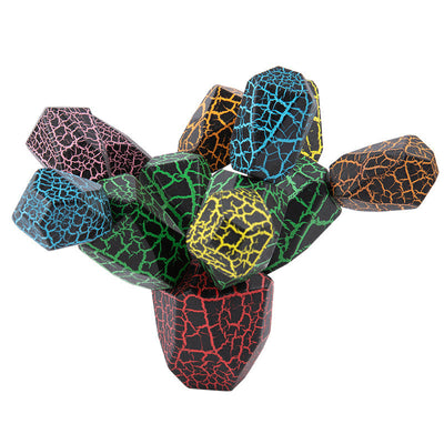 Bloques de cactus de madera - Los mejores juguetes de juego libre