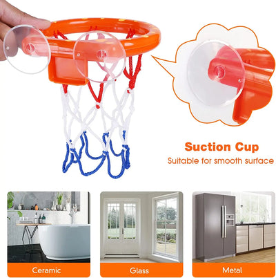 Bath Basketball™ – Plaisir de marquer éclaboussant – Set de jouets de bain de basketball