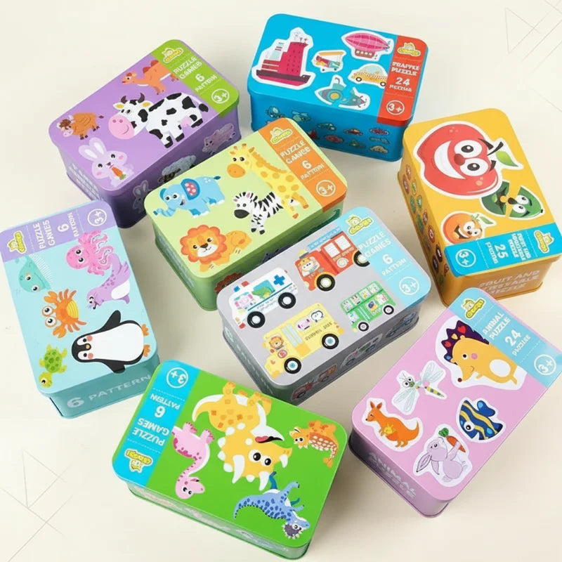 BrainBox – Leren & Spelen – 3D Houten Puzzel