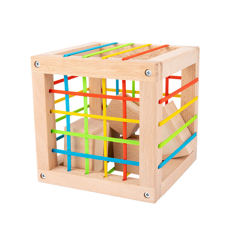 Wooden Shape Insert Box - Mathematics Educational Toys