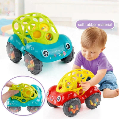 Ball Car™ - Rollende Rammelpret - Speelgoedauto