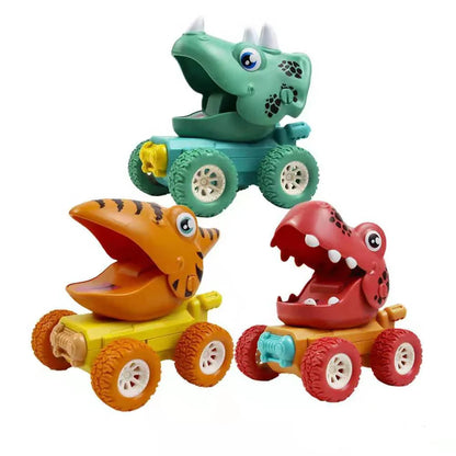 Dino Monstertruck™ - Push & Go Dinosaurus Race - Dino Auto's