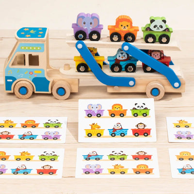 CargoMatch – Créatif & Éducatif – Camion en bois