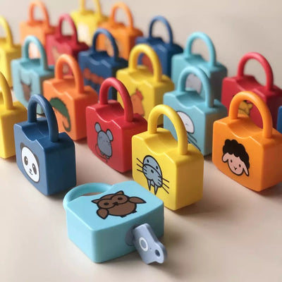 Onshine Serrures numériques et serrures alphabétiques - Jouets pour la motricité fine