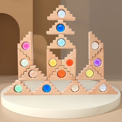 Blocs Précieux Arc-en-ciel - Meilleurs Jouets Ouverts
