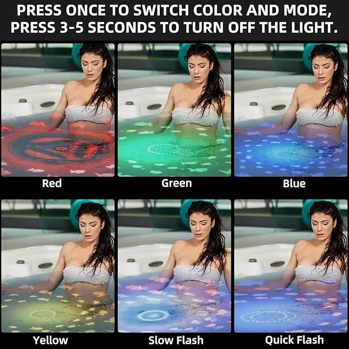 Aqua Party Light™ – Zwemfeestje in Bad – Visjes Lichtprojectie