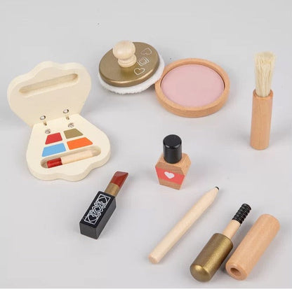 Wooden Make-up Role play Set-Open ended wooden toys