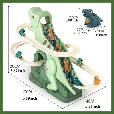 Dino Slide™ – Mini Achtbaanpret - Dino Glijbaan