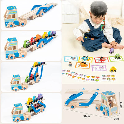 CargoMatch – Créatif & Éducatif – Camion en bois