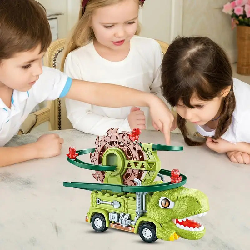 Dino Slide Truck™ - klimmen en racen met dino’s! - Dinosaurus Truck