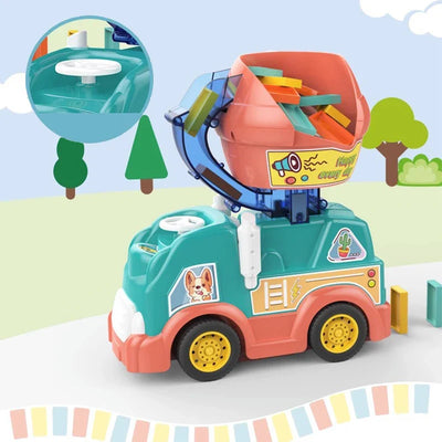 Domino Car™ - Amusement Créatif avec les Dominos - Poseur de Dominos