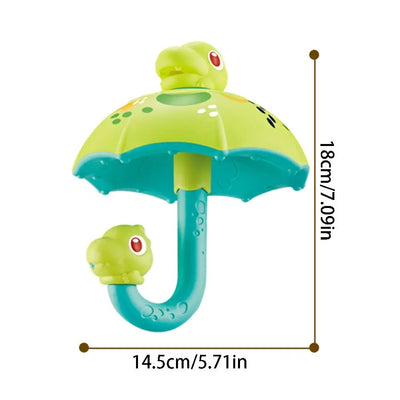 Dino Shower Spin™ – Chapoteo Divertido y Risas – Juguete de Baño Paraguas