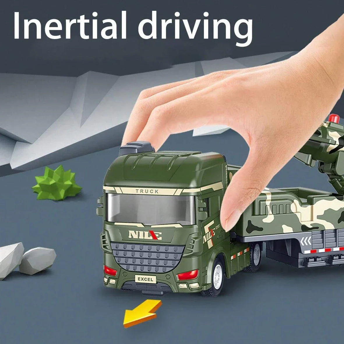 BattleTruck – Militair & Interactief – Leger Truck Speelgoed