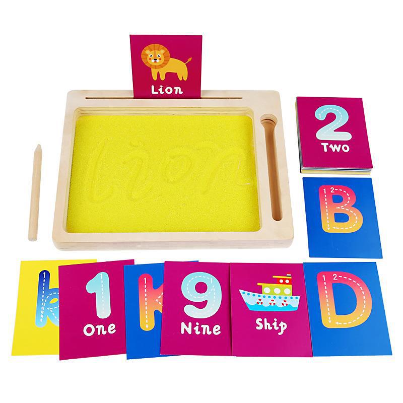 Wooden Sand Tray Wordpad - Best Fine Motor Skills
