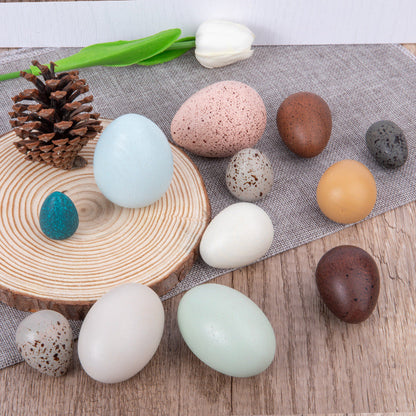 Wooden Birds’ Eggs- Open ended wooden toys