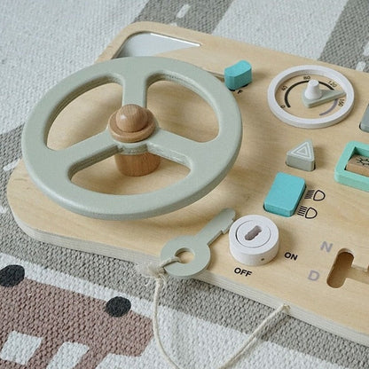 Wooden Sensory Busy Board - Best Sensory Toys