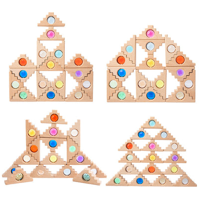 Blocs Précieux Arc-en-ciel - Meilleurs Jouets Ouverts