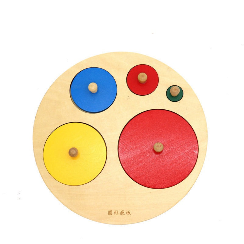 Wooden Circle Puzzle- Best montessori toys