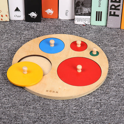 Wooden Circle Puzzle- Best montessori toys