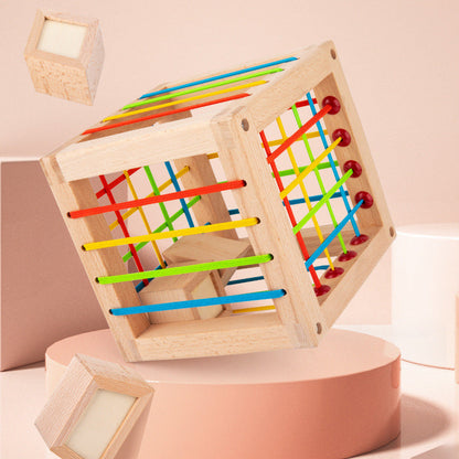 Wooden Shape Insert Box - Mathematics Educational Toys
