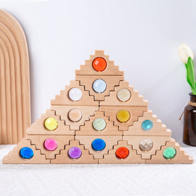 Blocs Précieux Arc-en-ciel - Meilleurs Jouets Ouverts