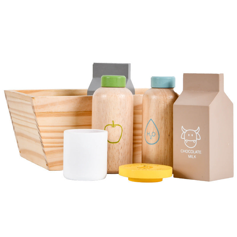 Wooden Simulation Breakfast Toys - Open ended wooden toys