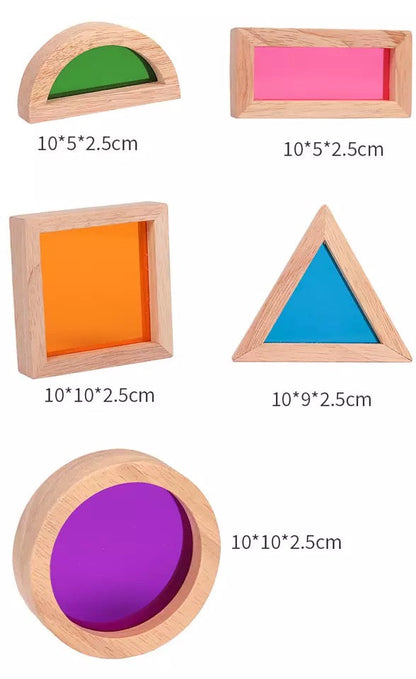 32 pieces Rainbow Blocks - Best Open Ended Toys