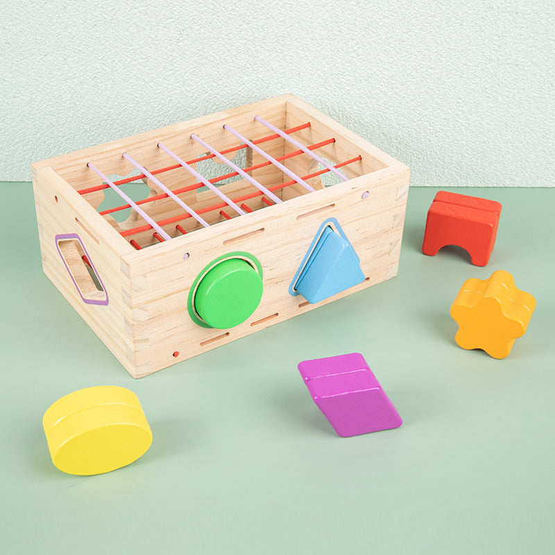Wooden Shape Box - Mathematics Educational Toys