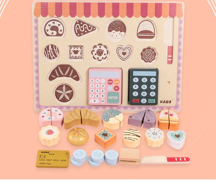 Wooden Bake Shop - Open Ended Wooden Toys