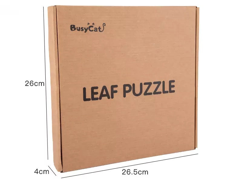 Wooden Leaf Puzzle- Fine motor skills toys