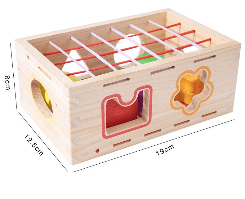 Wooden Shape Box - Mathematics Educational Toys