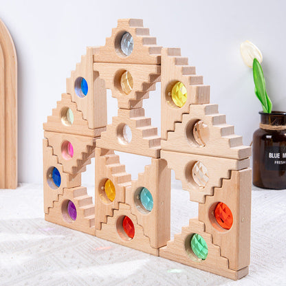 Rainbow Gem Blocks - Best Open Ended Toys