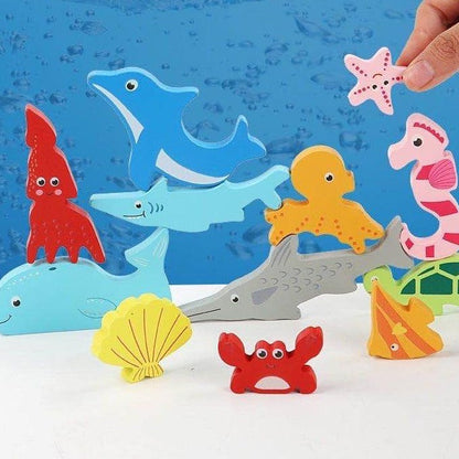 3D Puzzle Ocean Animals/ Food/Dinosaurs - Montessori Educational Toys
