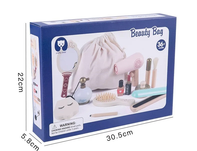 Wooden Make-up Role play Set-Open ended wooden toys