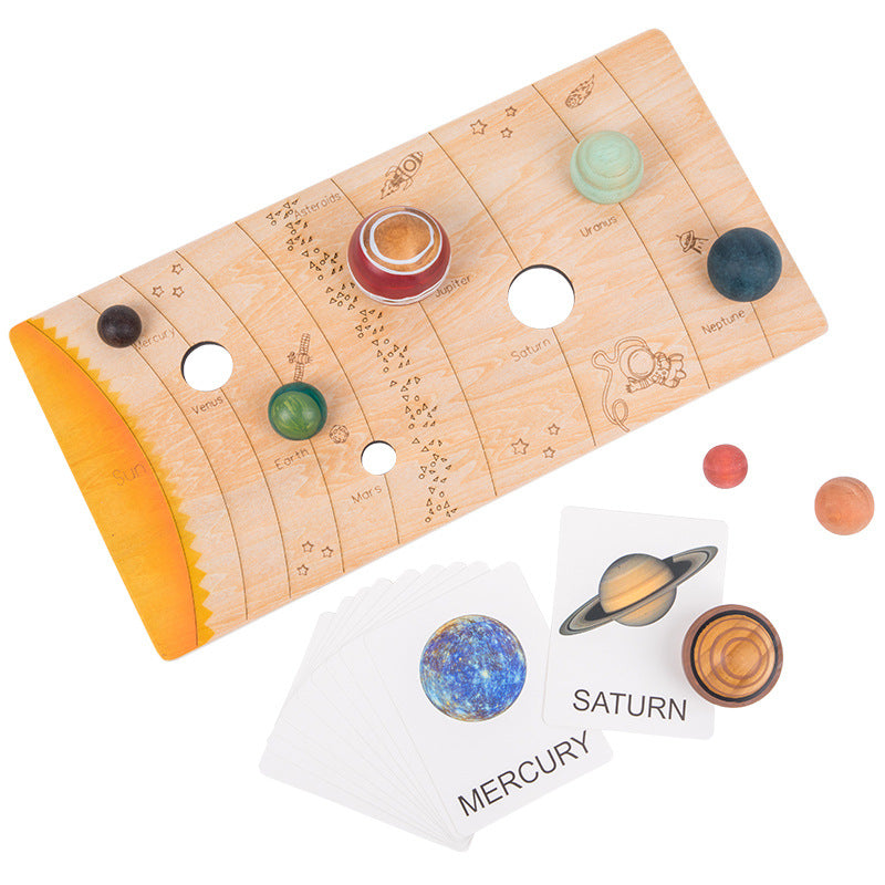 Wooden Solar System - Best Educational Wooden Toys