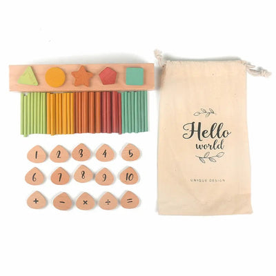 Number and Colour Sorting Box - The Best Montessori Toys