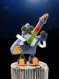 Fidtoy Mr. Rock Dancing Guitar Toy with Lights and Music