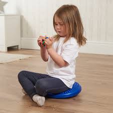 Coussin Sensoriel d'Équilibre pour Enfants avec Picots Tactiles, Disque de Yoga