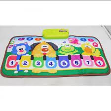Fidtoy Piano Music Mat – Foldable Musical Floor Play Mat for Kids