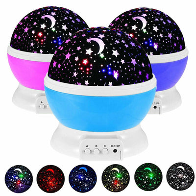 Fidtoy Starry Sky Night Light for Toddlers – Calming LED Projector for Bedroom & Nursery
