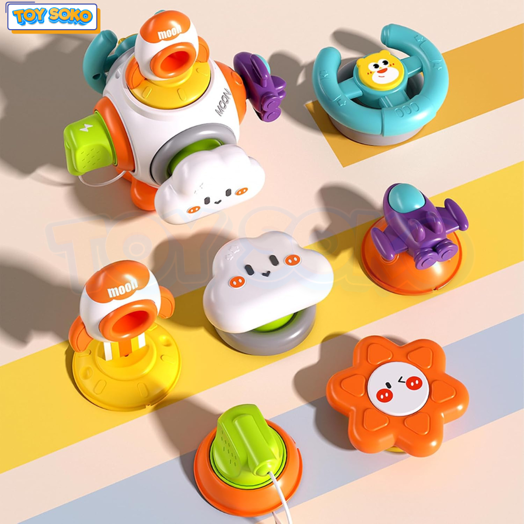 Infant Activity Cube – Montessori Learning Toys for 2 Year Olds