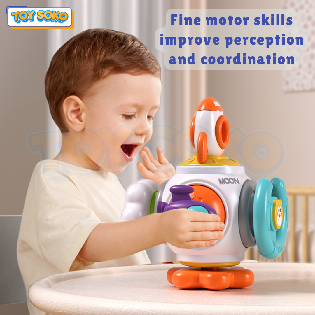 Infant Activity Cube – Montessori Learning Toys for 2 Year Olds