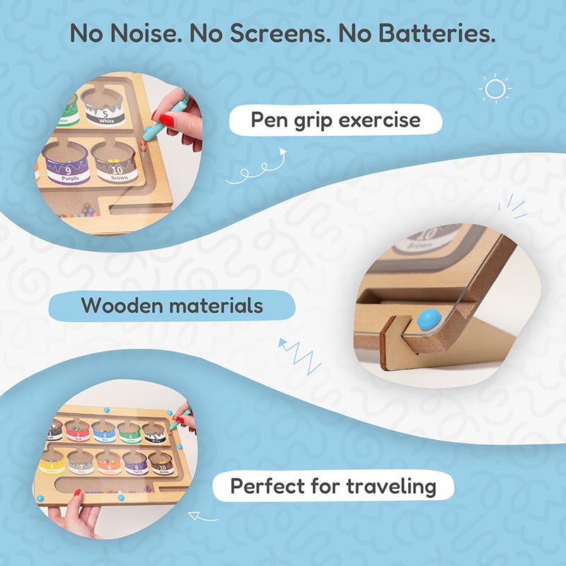 Montessori Preschooler's Maze