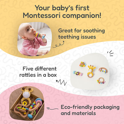 Montessori Rattle Kit