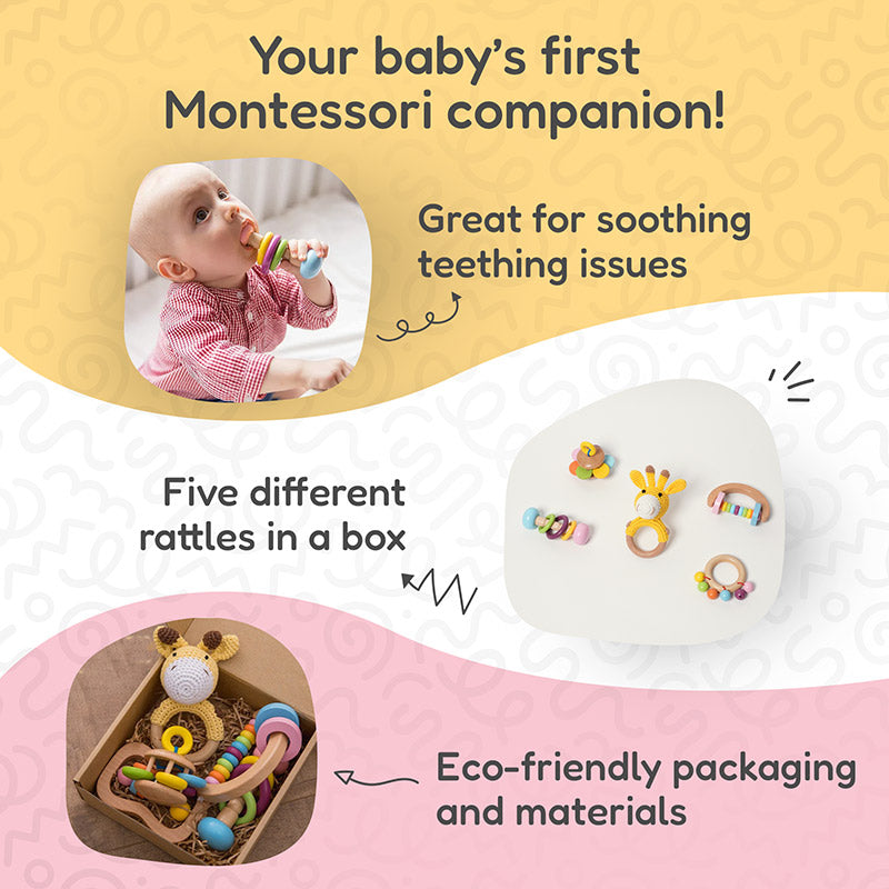 Kit de hochet Montessori