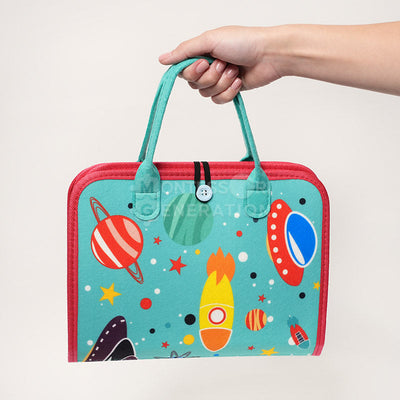 Fidtoy Sac d'activités interactif pour tout-petits – Jouet d'apprentissage sensoriel Montessori, 3 ans et plus