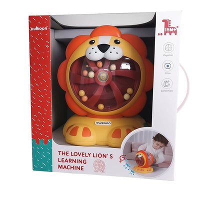 Fidtoy Cute Lion Learning Machine Play Set Interactive Alphabet Toy