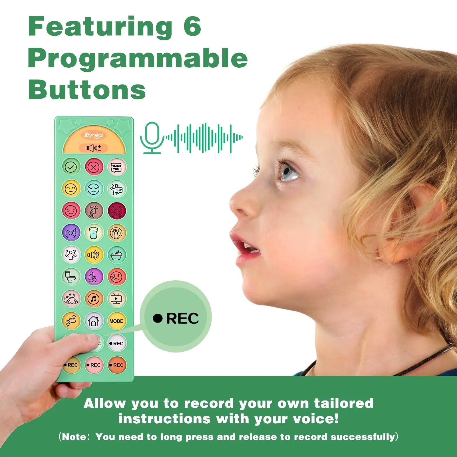 AAC Communication Device - Bilingual for Autism Support