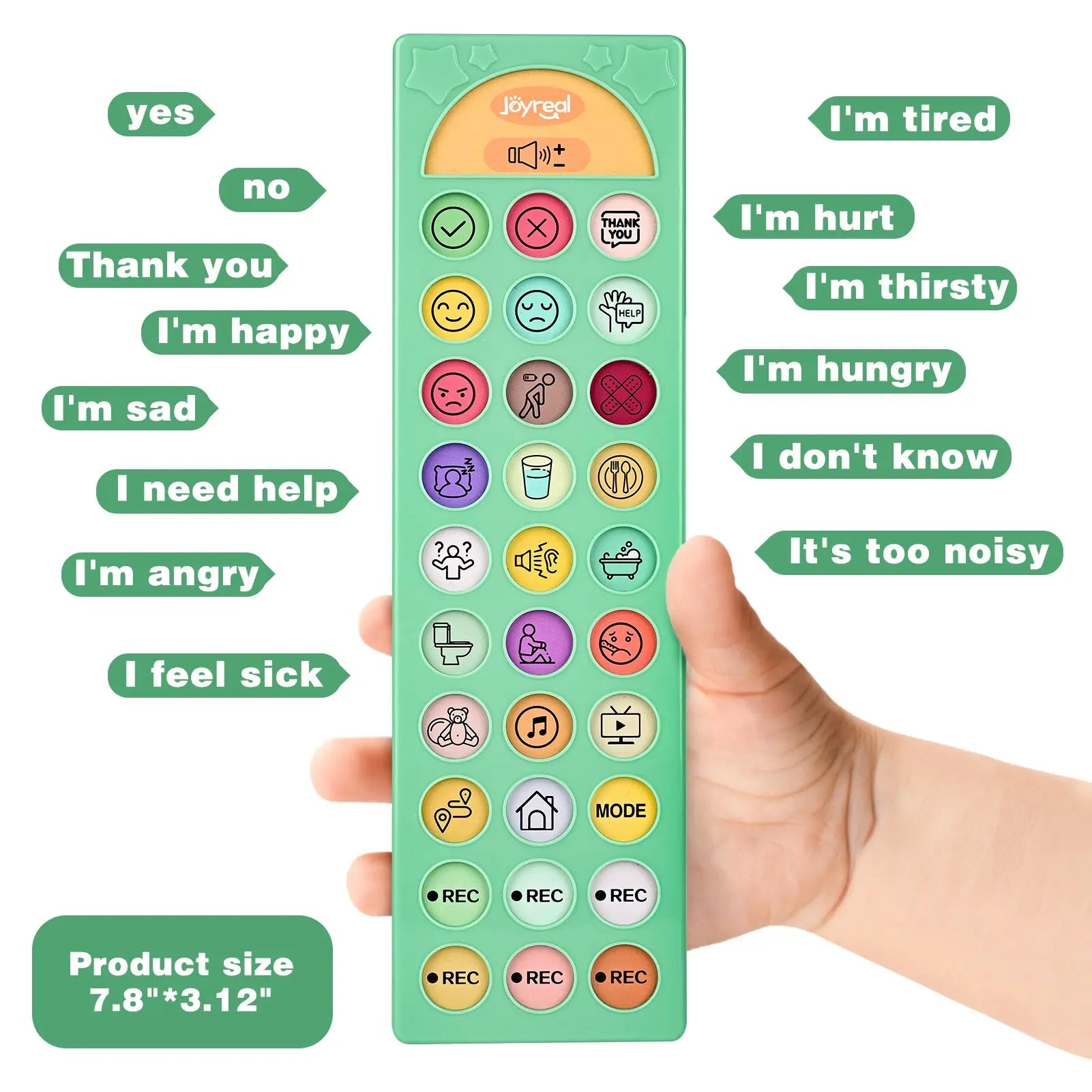 AAC Communication Device - Bilingual for Autism Support